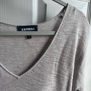 Express 3/4 sleeve sweater size S
